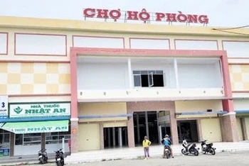 Dự án chợ Hộ Phòng (thị xã Giá Rai, Bạc Liêu) xảy ra nhiều sai phạm. 