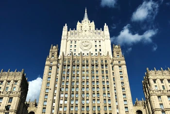 Tòa nhà Bộ Ngoại giao Nga. (Ảnh: RIA Novosti)