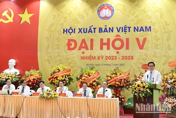 [Ảnh] Đại hội đại biểu Hội xuất bản Việt Nam lần thứ 5