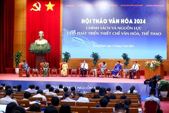 [Ảnh] Khai mạc Hội thảo Văn hóa năm 2024