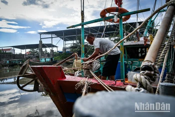 [Video] Ngư dân Quảng Ninh neo đậu tàu thuyền tránh bão Yagi