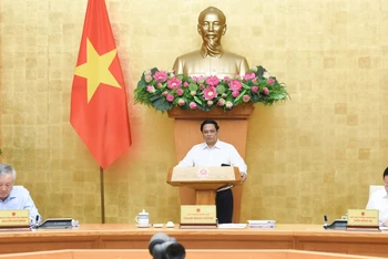 Thủ tướng Phạm Minh Chính chủ trì phiên họp.