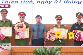 Thừa Thiên Huế khen thưởng đột xuất cho Lực lượng Công an