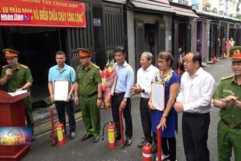 TP Hồ Chí Minh thành lập tổ liên gia an toàn phòng cháy chữa cháy