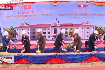 Việt Nam đầu tư xây dựng Học viện Chính trị Công an Nhân dân Lào