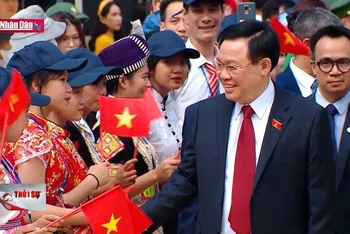 Chủ tịch Quốc hội dự lễ Khánh thành công trình Trường THPT Kỳ Sơn
