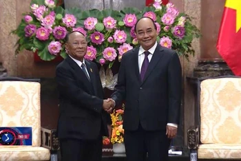 Chủ tịch Quốc hội Vương quốc Campuchia kết thúc chuyến thăm chính thức Việt Nam