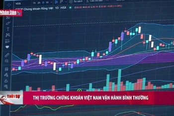 Thị trường chứng khoán Việt Nam vận hành bình thường