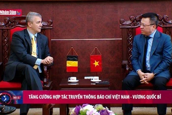 Tăng cường hợp tác truyền thông báo chí Việt Nam - Vương quốc Bỉ