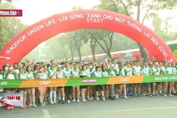 Giải chạy “Race for Green Life - Lối sống xanh cho một tương lai bền vững”