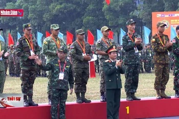 Việt Nam đứng đầu bảng Giải Bắn súng Lục quân các nước ASEAN