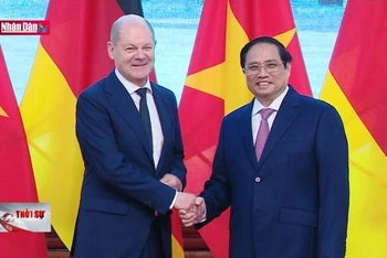 Thủ tướng Phạm Minh Chính đã hội đàm với Thủ tướng Olaf Scholz