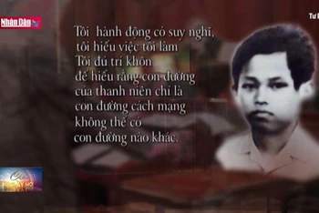 Tinh thần Lý Tự Trọng - Khát vọng của thanh niên Việt Nam