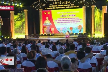 Kỷ niệm 160 năm danh xưng Nho Quan, tỉnh Ninh Bình