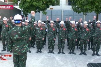 Bộ đội công binh với hành trang tới Thổ Nhĩ Kỳ