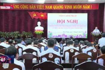 Bình Thuận tổng kết 10 năm thực hiện Nghị quyết Trung ương 8, khóa XI