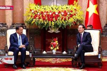 Chủ tịch nước tiếp Bộ trưởng Ngoai giao và hợp tác quốc tế Campuchia