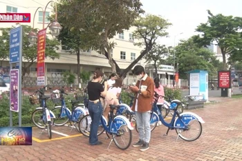 Nhiều tiện ích từ xe đạp công cộng