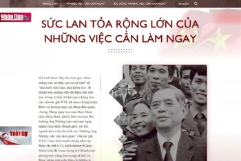 Tổng Bí thư Nguyễn Văn Linh và sức cống của Những việc cần làm ngay