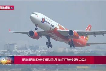 Hãng hàng không Vietjet lãi 168 tỷ trong quý I-2023