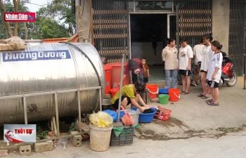 Vùng cao Lào Cai thiếu nước sinh hoạt