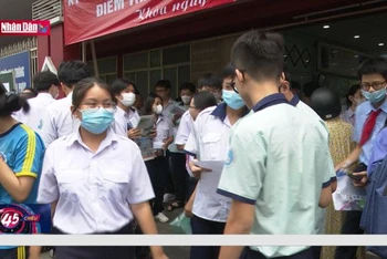 Thí sinh tự tin hoàn thành kì thi tuyển sinh lớp 10 tại TP Hồ Chí Minh