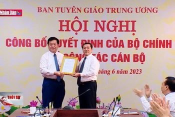 Bổ nhiệm Chủ tịch Hội đồng Khoa học các cơ quan Đảng Trung ương