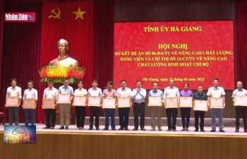 Hà Giang nâng cao chất lượng công tác xây dựng Đảng đến từng Chi bộ cơ sở