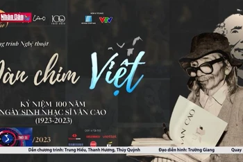 Họp báo ''Đàn chim Việt''- Kỷ niệm 100 năm Ngày sinh nhạc sĩ Văn Cao