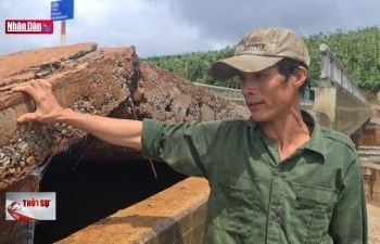 Nguy cơ cao vỡ hồ chứa nước tại Đắk N'Ting