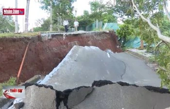 Sạt lở ở Đắk Nông do bất ổn về địa chất