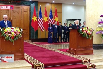 Toàn văn phát biểu của Tổng Bí thư Nguyễn Phú Trọng và Tổng thống Joe Biden