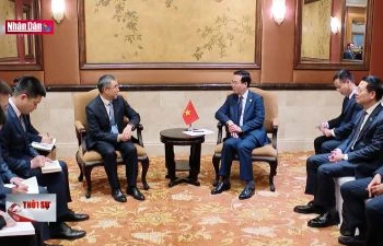 Chủ tịch nước tiếp một số lãnh đạo tập đoàn của Trung Quốc