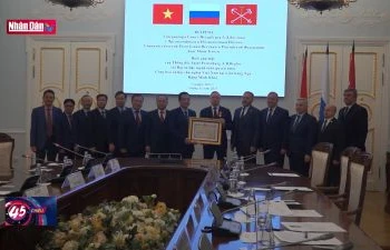 Trao Huân chương cho những đóng góp hữu nghị Việt Nga