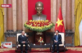 Chủ tịch nước tiếp Phó Thủ tướng Lào