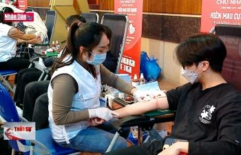 Khai mạc chương trình hiến máu Chủ nhật Đỏ lần thứ XVI