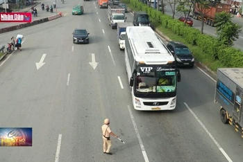Không để ùn tắc giao thông kéo dài tại TP Hồ Chí Minh dịp Tết