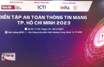 Thành phố Hồ Chí Minh diễn tập xử lý tình huống an toàn thông tin mạng