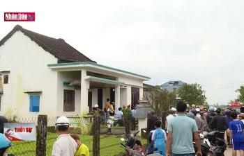 Quảng Nam hỗ trợ người dân sửa chữa nhà sau vụ rơi máy bay