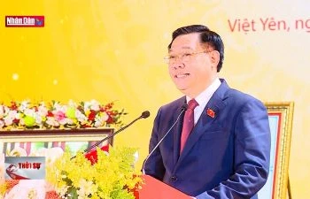 Lễ công bố Nghị quyết thành lập thị xã Việt Yên, tỉnh Bắc Giang