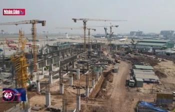 Tăng tốc thi công dự án nhà ga T3 sân bay Tân Sơn Nhất
