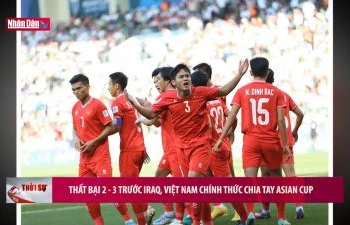 Thất bại 2-3 trước Iraq, Việt Nam chính thức chia tay ASIAN Cup