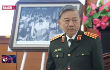 Đại tướng Tô Lâm làm việc với Ban Thường Vụ Tỉnh Ủy Lào Cai