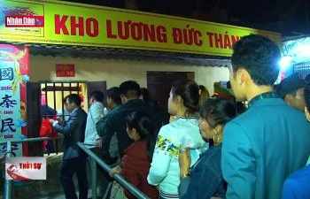 Linh thiêng Lễ phát lương Đức Thánh Trần