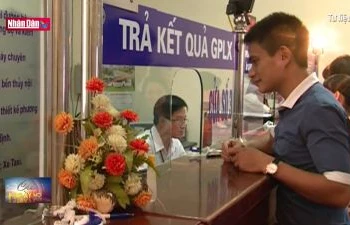 Hà Nội tiếp tục mở rộng điểm cấp đổi giấy phép lái xe