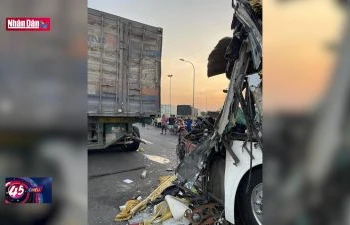 Tai nạn trên cao tốc TP Hồ Chí Minh - Long Thành - Dầu Giây