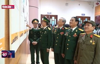 Triển lãm "Theo dấu chân Đại tướng" tại Nghệ An