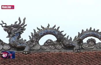 Câu chuyện văn hóa: Rồng trong nghệ thuật điêu khắc đình đền