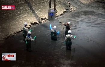 Nước thải sông Tô Lịch sắp được xử lý