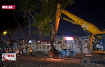 Đồng loạt triển khai di dời hạ tầng tuyến Metro số 2